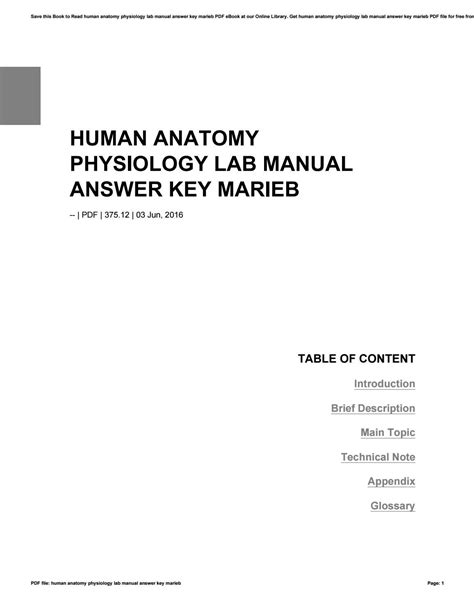 anatomy physiology lab manual answers